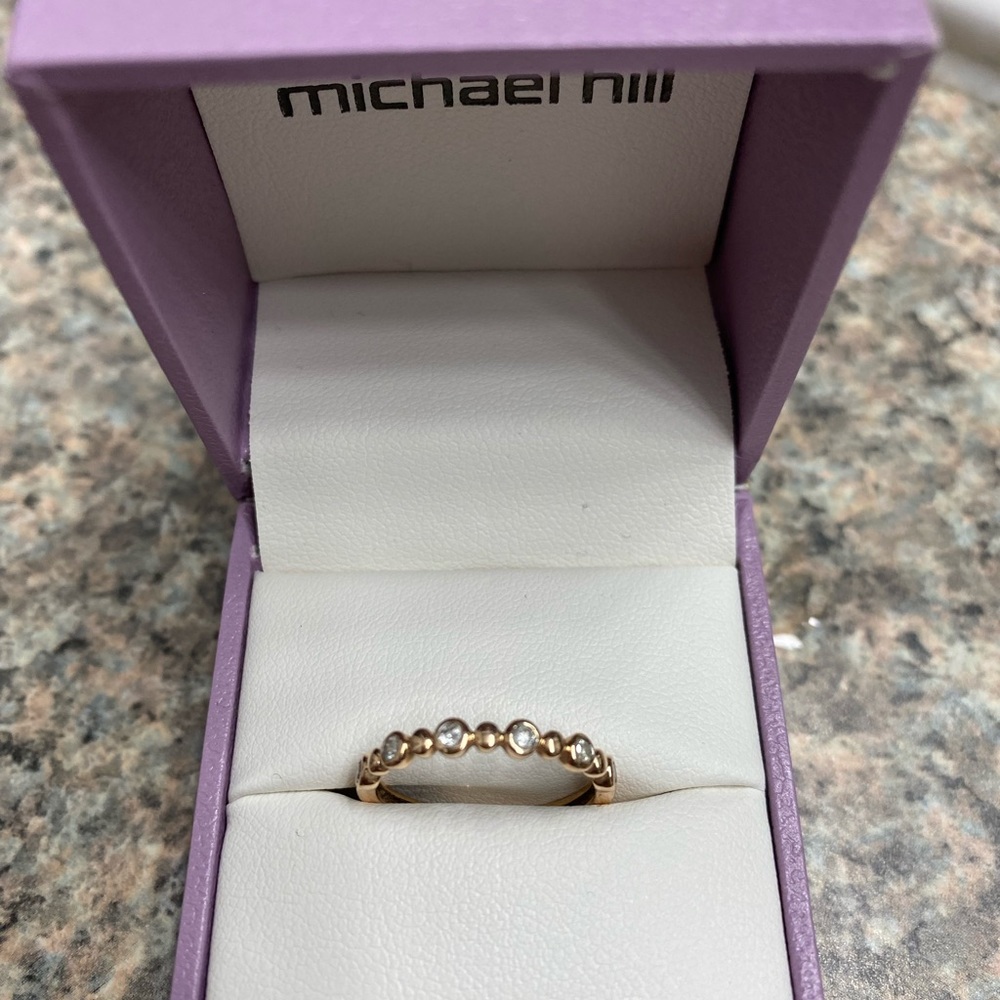 Michael Hill Rose Gold Band